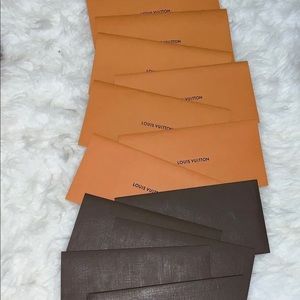 Louis Vuitton Receipt Envelopes